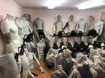 Lot de mannequins +- 70 pièces, Enlèvement