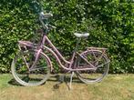 Meisjesfiets mat rose Frappé city 24”, Fietsen en Brommers, Fietsen | Meisjes, Ophalen, Gebruikt, 24 inch, Handrem