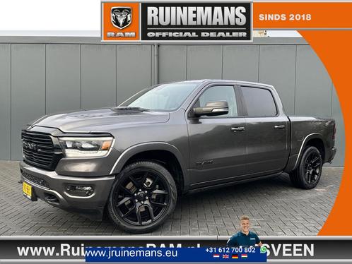 Dodge RAM 1500 V8 LARAMIE NIGHT / NL AUTO / PANO / 3.5T TREK, Auto's, Dodge, RAM 1500, 4x4, Adaptieve lichten, Airbags, Boordcomputer