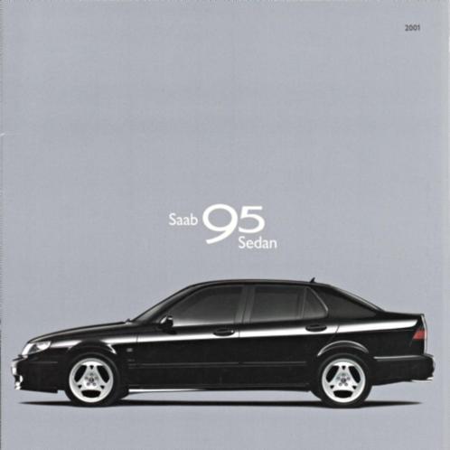 Brochure Saab 9-5 Sedan 06-2000 NEDERLAND, Livres, Autos | Brochures & Magazines, Comme neuf, Autres marques, Enlèvement ou Envoi