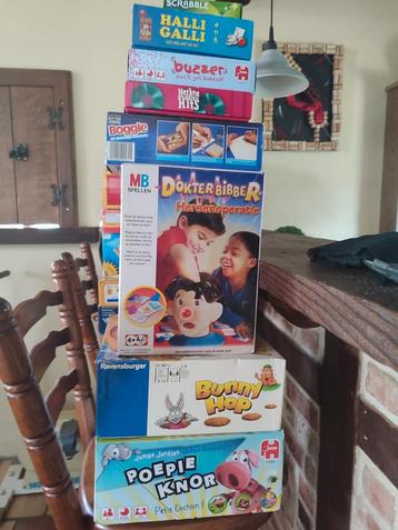 Gezelschapsspellen lot, Enlèvement