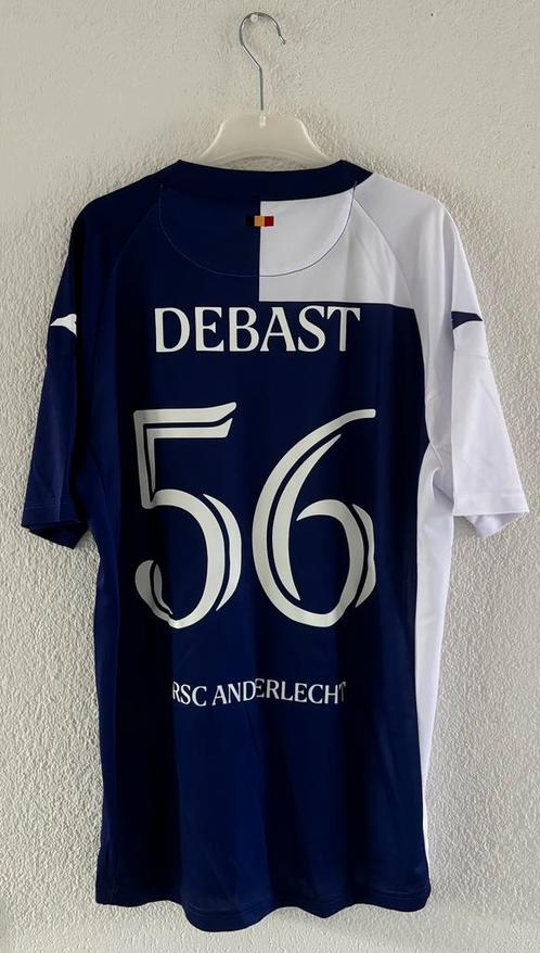 Zeno Debast Anderlecht shirt, Collections, Articles de Sport & Football, Comme neuf, Maillot, Enlèvement ou Envoi