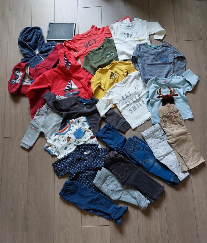 Bundel jongenskleding maat 68, Kinderen en Baby's, Babykleding | Baby-kledingpakketten, Zo goed als nieuw, Maat 68, Ophalen