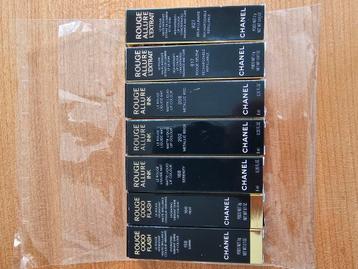 NIEUW  Chanel Lippenstift (7 stuks)  Rouge Coco fresh etc beschikbaar voor biedingen