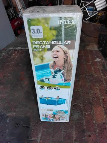 Nieuw Intex-zwembad van 3 m x 2 m, hoogte 75 cm beschikbaar voor biedingen