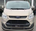 Ford Tourneo Custom XL 2.0TDCI L2 / 8 Places / Titanium / LO, Auto's, Ford, 4 cilinders, Beige, Velours, 162 g/km