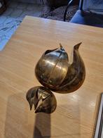 Ensemble de vieux cuivre et bronze, Antiek en Kunst, Ophalen, Koper