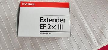Canon EF 2.0x III Extender (teleconverter) beschikbaar voor biedingen