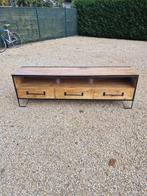 TV-meubel Mango Wood, Ophalen, 150 tot 200 cm, Zo goed als nieuw, Industrieel - mango wood