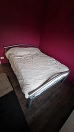 2-persoonsbed (frame + lattenbodem), Huis en Inrichting, Slaapkamer | Bedden, Ophalen