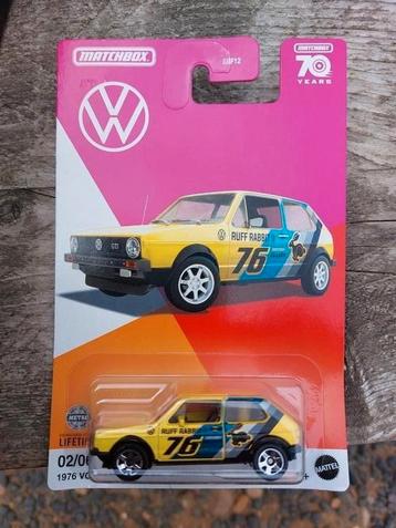 matchbox volkswagen golf 1 gti 1976 beschikbaar voor biedingen
