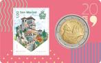 Timbre et Coincard nr 4 Saint-Marin 2019, Timbres & Monnaies, Monnaies | Europe | Monnaies euro, Autres valeurs, Série, Saint-Marin