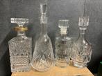 Vier vintage glazen karaffen, Enlèvement ou Envoi