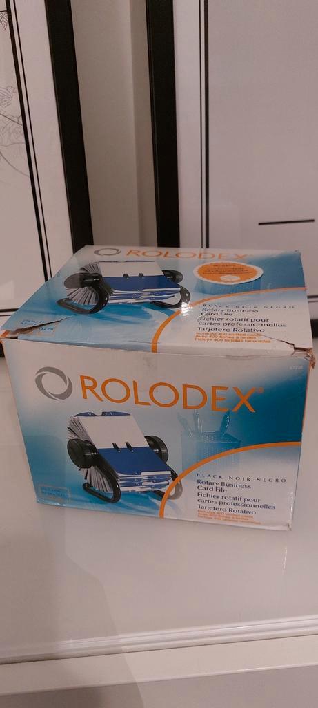 Rolodex Mini Black Classic roterende kaartenmap, Zakelijke goederen, Kantoor en Winkelinrichting | Kantoorartikelen, Overige typen