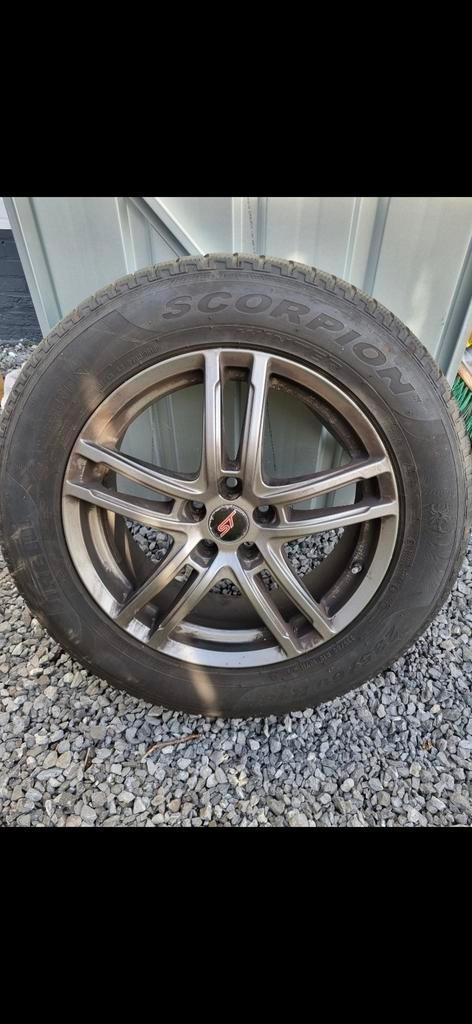 Velgen met SUV winterbanden, Auto-onderdelen, Banden en Velgen, Velg(en), Winterbanden, Ophalen