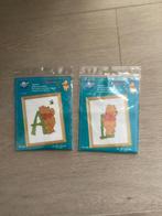 2 x Vervaco winnie de Pooh kruissteekpakketjes ongeopend, Ophalen of Verzenden, Nieuw, Handborduren, Borduurpakket