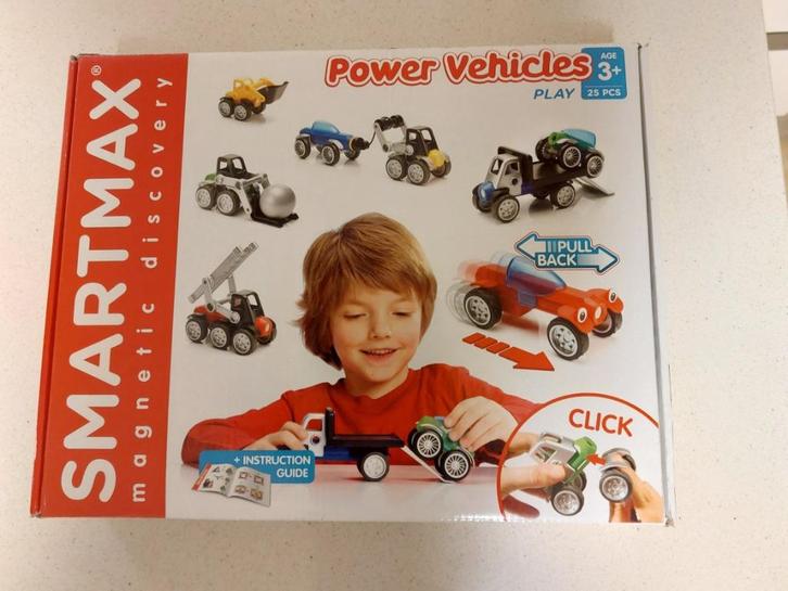 Smartmax power vehicles, Kinderen en Baby's, Speelgoed | Bouwstenen, Zo goed als nieuw, Ophalen of Verzenden