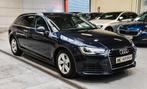 Audi A4 Avant 2.0 TDi ultra Sport Automaat - LEDER / NAVI, Auto's, 4 cilinders, Blauw, Leder, Bedrijf