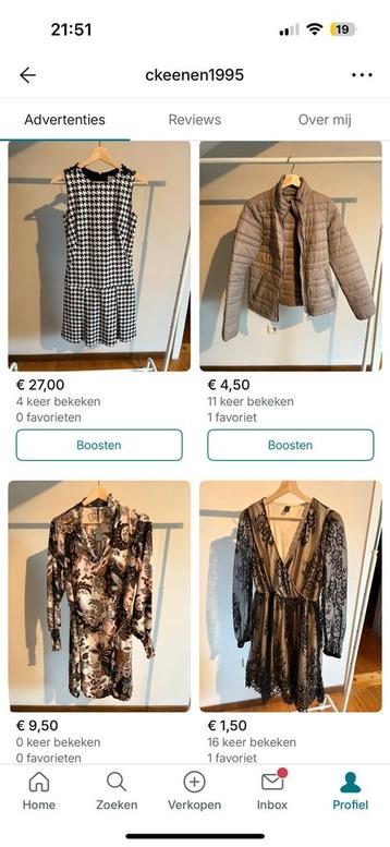 Grote partij kleding vrouw+man beschikbaar voor biedingen