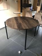Dining table westwing brown eettafel, Huis en Inrichting, Tafels | Eettafels, Ophalen, Gebruikt, Rond, Vier personen
