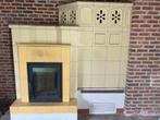 Authentieke tegelkachel, reeds gedemonteerd, Doe-het-zelf en Bouw, Verwarming en Radiatoren, Ophalen, Gebruikt, Kachel