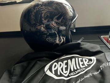 Jethelm Premier The chromed Black/silver maat M/L beschikbaar voor biedingen