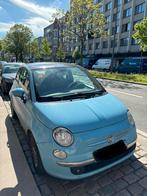 Fiat 500, Te koop, Benzine, Blauw, Elektrische ramen