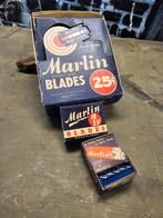 WWII US Marlin razor blades + display, Ophalen of Verzenden