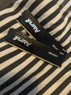 Mémoire vive DDR4 Kingston Fury Beast, 2 x 8 Go, Informatique & Logiciels, Mémoire RAM, Enlèvement ou Envoi, DDR4, Comme neuf