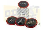 Fiat 500 (9/07-) Naafdekselset Rood voor velg (set van 4 stu, -, Verzenden, -, Nieuw