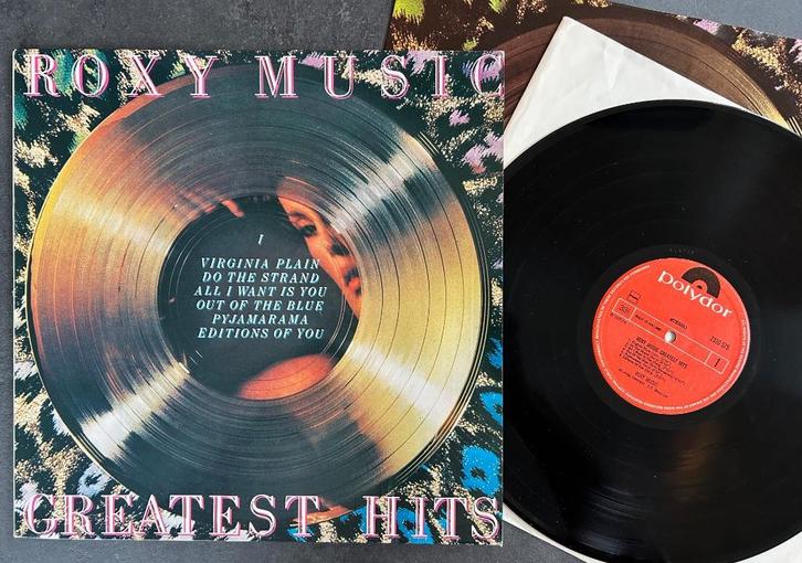 ROXY MUSIC - Greatest hits ( LP ), Cd's en Dvd's, Vinyl | Rock, Zo goed als nieuw, Poprock, 12 inch, Verzenden
