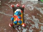 Smurf in bed, Verzamelen, Ophalen, Zo goed als nieuw, Luie Smurf, Poppetje, Figuurtje of Knuffel