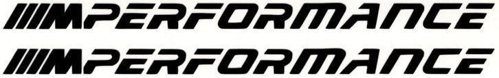 BMW M Performance sticker set #1, Auto diversen, Autostickers, Verzenden