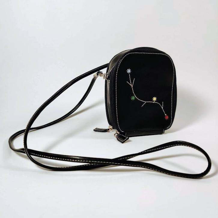 Handtasje ledermoda portefeuille vintage, Handtassen en Accessoires, Tassen | Damestassen, Ophalen of Verzenden