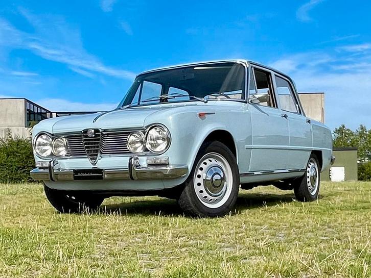 Alfa romeo Giulia 1600 Super "Bollino Oro", Auto's, Alfa Romeo, Bedrijf, Giulia, Benzine, 4 deurs, Handgeschakeld, Overige kleuren