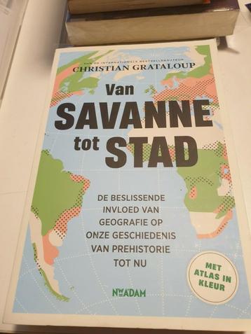 Van savanne tot stad. CHRISTIAN GRATALOUP  Editie 2025 beschikbaar voor biedingen