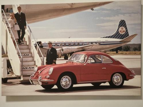 PORSCHE, 356, VINTAGE 1960, cadre dim : 90 x 60 cm, KLM, Maison & Meubles, Accessoires pour la Maison | Décorations murale, Comme neuf