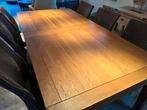 Eiken tafel - 8 stoelen, Huis en Inrichting, Tafels | Eettafels, Ophalen, Zo goed als nieuw