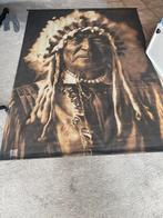 Hangposter indiaan 201 x 151 cm, Huis en Inrichting, Ophalen, Zo goed als nieuw