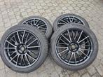 DOTZ velgen 18" + winterbanden Barum polaris 5 235/45/18 DS5, Auto-onderdelen, Banden en Velgen, Ophalen, Gebruikt, Velg(en), Winterbanden