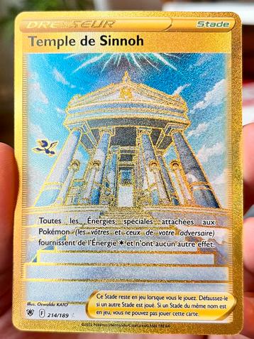 ***RARE*** Carte Pokémon ‘Temple de Sinnoh’ 