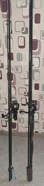 Fox karper hengel 3lb 12 voet 50mm start oog schimano molen, Ophalen, Zo goed als nieuw, Molen