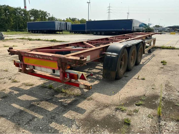 1996 Vanhool 40Ft Containerchassis, Auto's, Vrachtwagens, Bedrijf, Overige merken, Overige brandstoffen