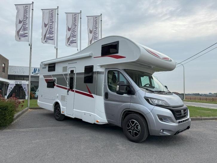 Rimor Seal 50 | 6 personen | Alkoof + 2x2 stapelbedden, Caravans en Kamperen, Mobilhomes, Bedrijf, tot en met 6, Alkoof, Fiat