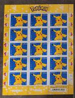 Feuillet de 15 timbres Pokémon 2024 non oblitéré. Epuisé, Timbres & Monnaies, Envoi, Non oblitéré