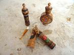 Bulgarian Folk Art 4 handmade houders voor parfumflesje, Ophalen of Verzenden