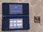 NINTENDO DS + 1 JEUX ️(LIRE ANNONCE️), Games en Spelcomputers, Spelcomputers | Nintendo DS, Ophalen, Gebruikt, Blauw, Met games