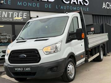 Ford Transit 2.2 TDCi L4 TVAC*BTWIN BENNE LONG CHASSIS AIRCO beschikbaar voor biedingen