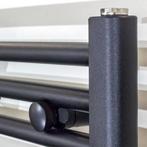 handdoekradiator midden aansluiting zwart mat, Nieuw, Radiator, Ophalen