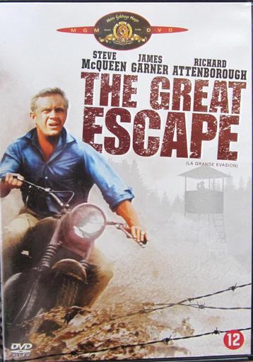 DVD OORLOG- THE GREAT ESCAPE (STEVE MCQUEEN EN VELE ANDEREN) beschikbaar voor biedingen